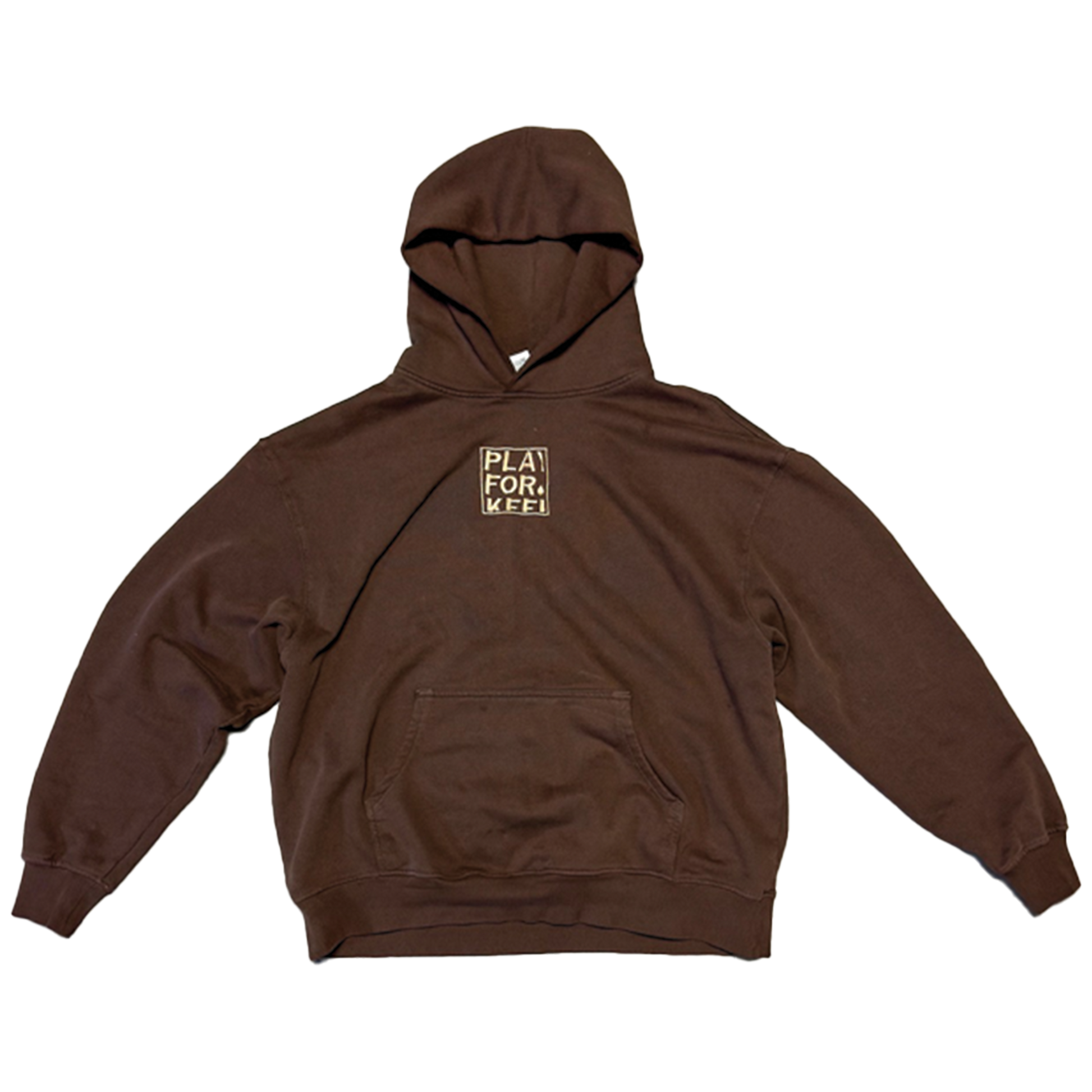 "PLAY FOR KEEPS" BOX LOGO HOODIE