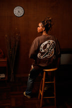 "PLAID HERITAGE" BROWN TEE