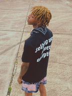 "FWNAO" CLUB TEE (BLACK)