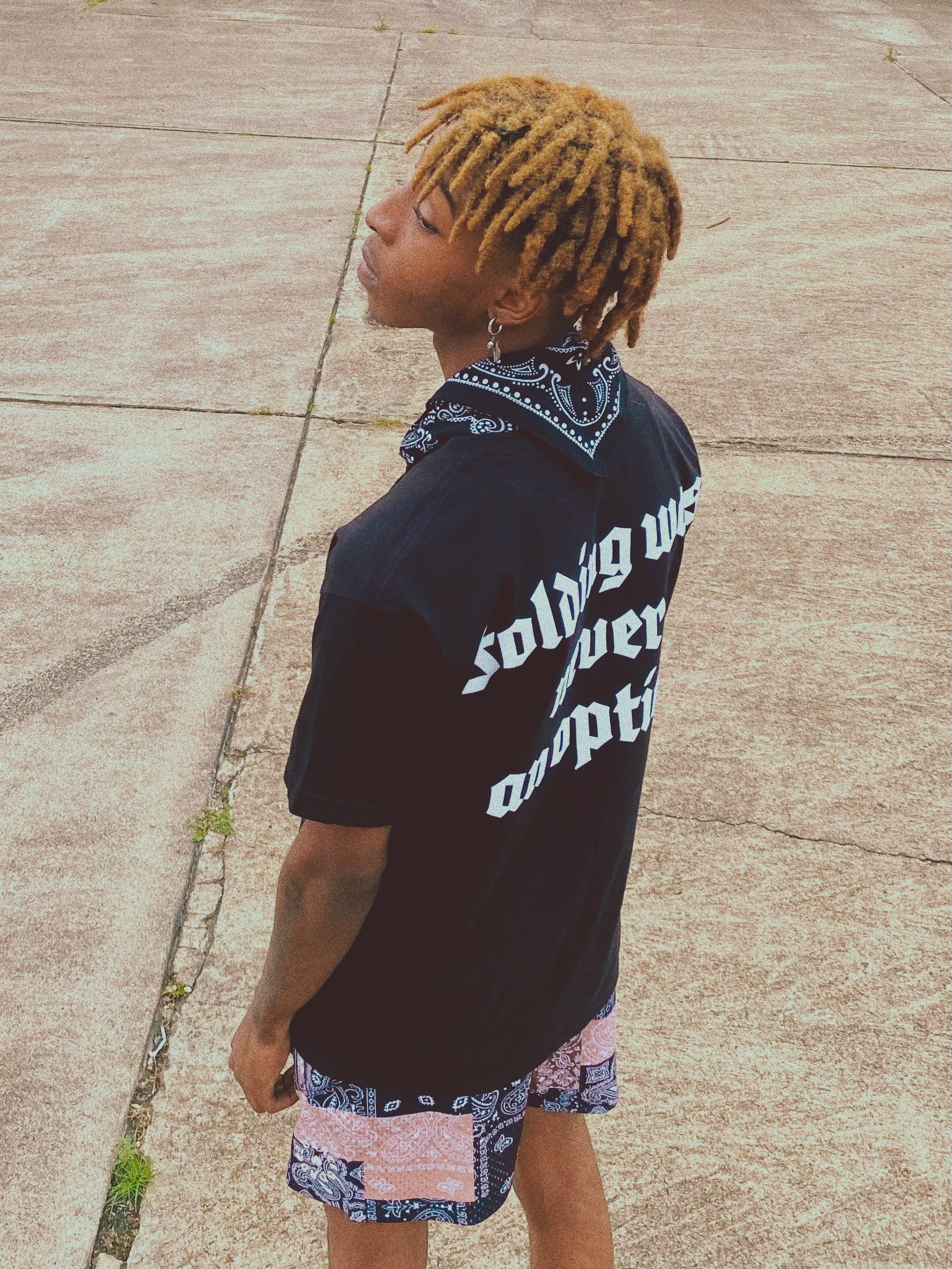 "FWNAO" CLUB TEE (BLACK)