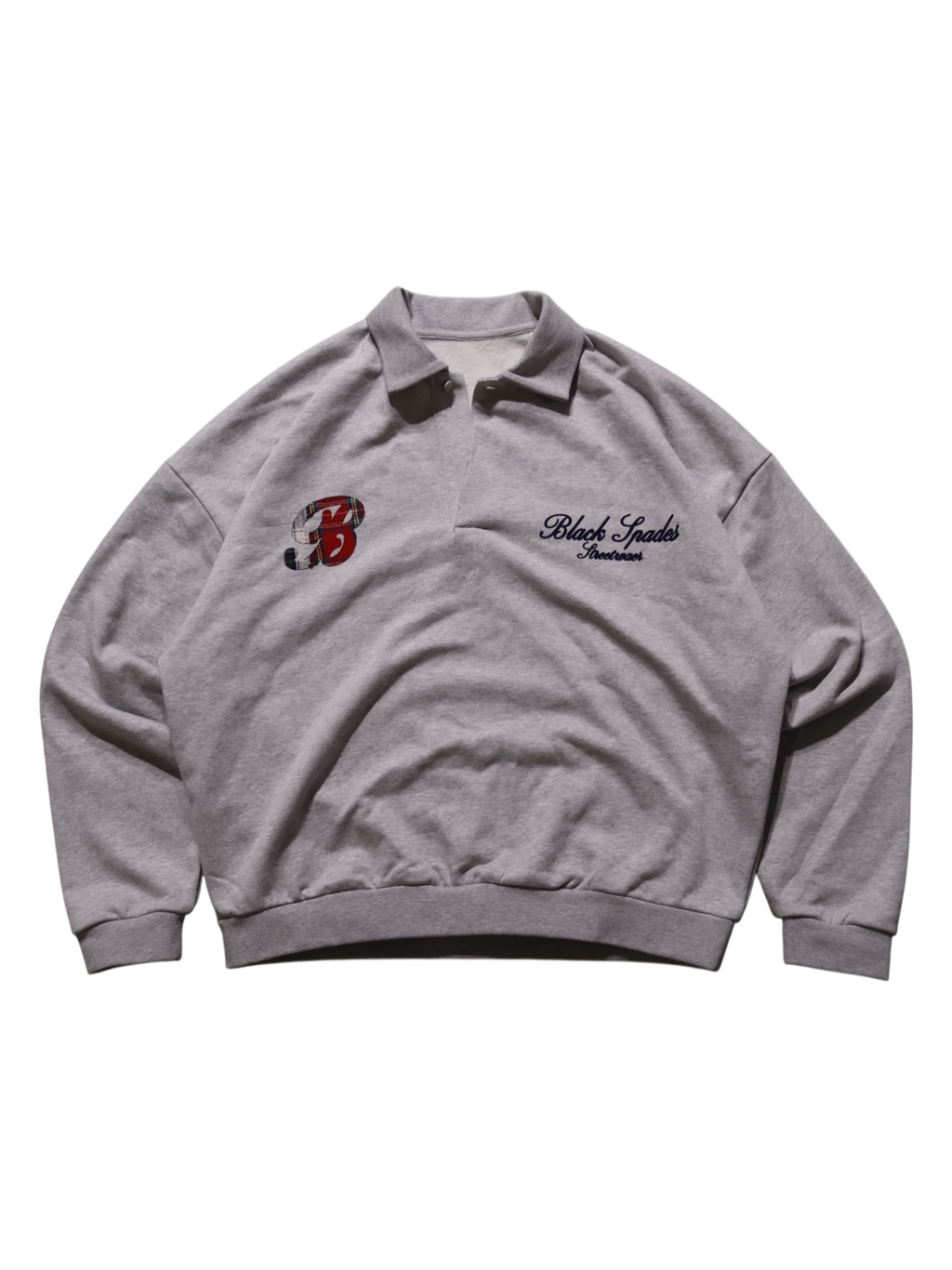 “HERITAGE” RUGBY POLO (GRAY)