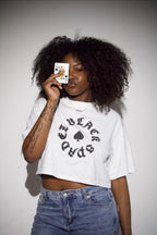 BASICS BIG LOGO CROP