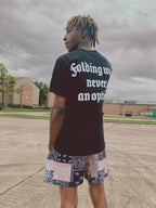 "FWNAO" CLUB TEE (BLACK)