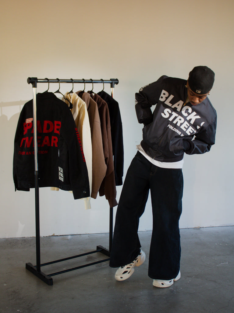 "FRAGMENT" BOMBER JACKET