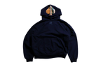 "PLAID HERITAGE" HOODIE NAVY