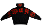 "PLAID HERITAGE" HOODIE BLACK