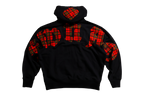 "PLAID HERITAGE" HOODIE BLACK