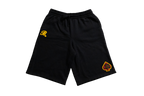"PLAID HERITAGE" Black Shorts