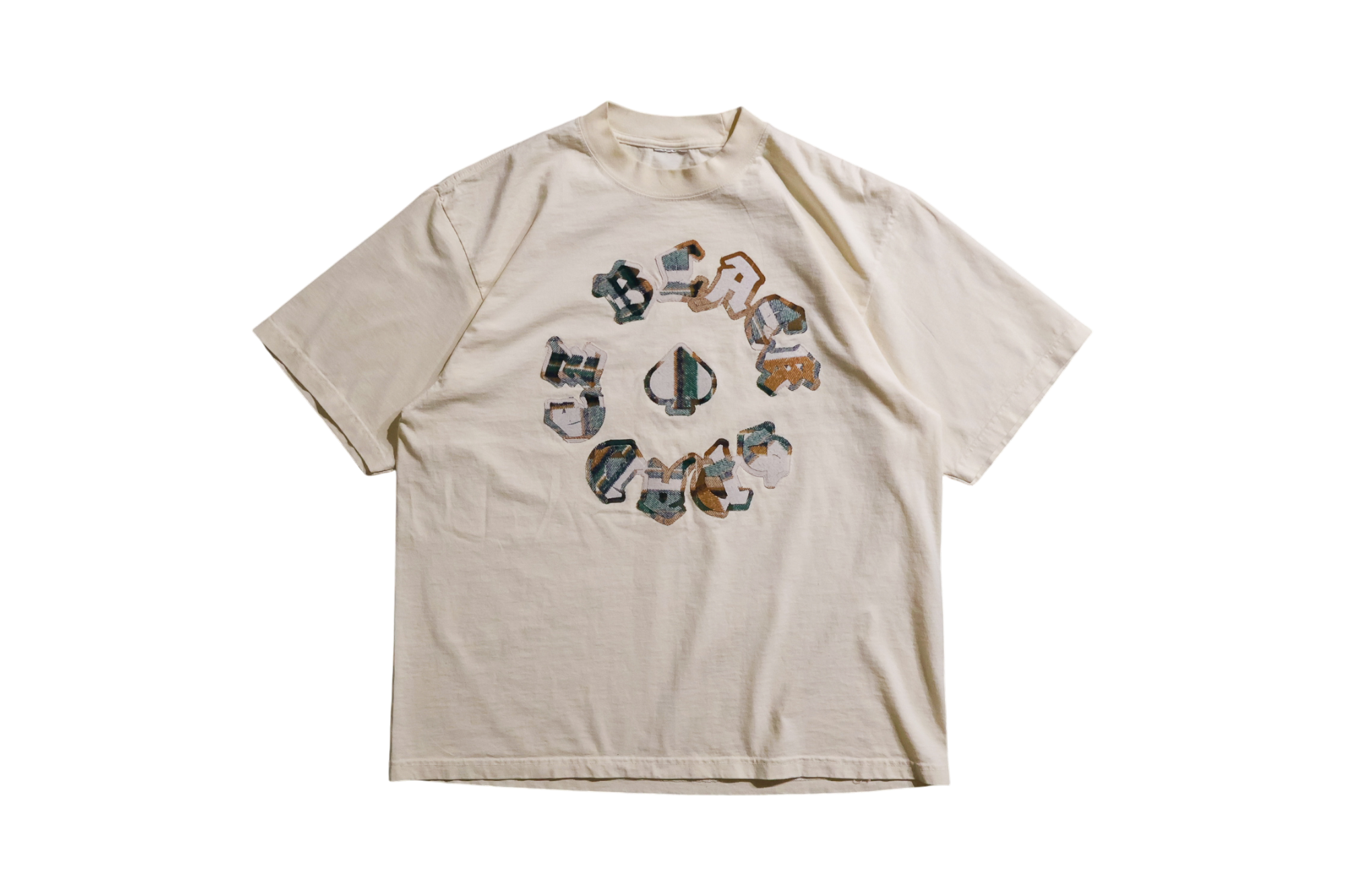 "PLAID HERITAGE" LEGACY Cream Tee