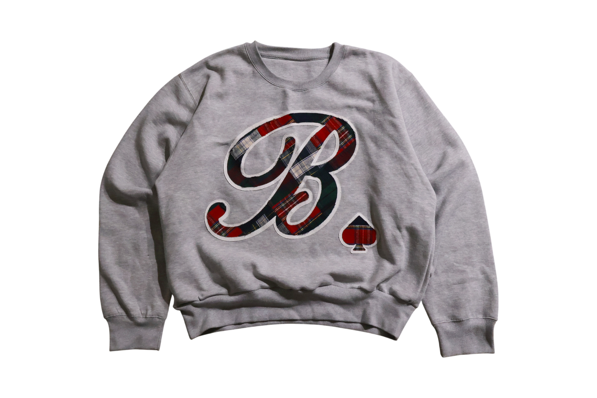 "PLAID HERITAGE" Crewneck