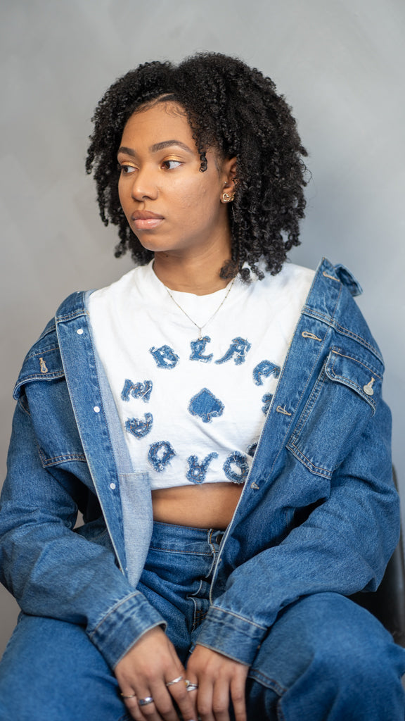 DENiM™ CROP TEE