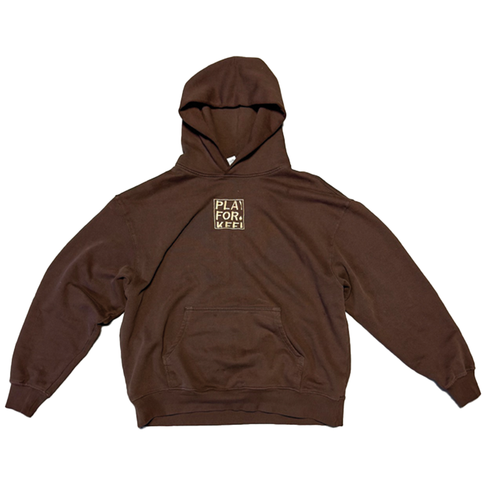 "PLAY FOR KEEPS" BOX LOGO HOODIE