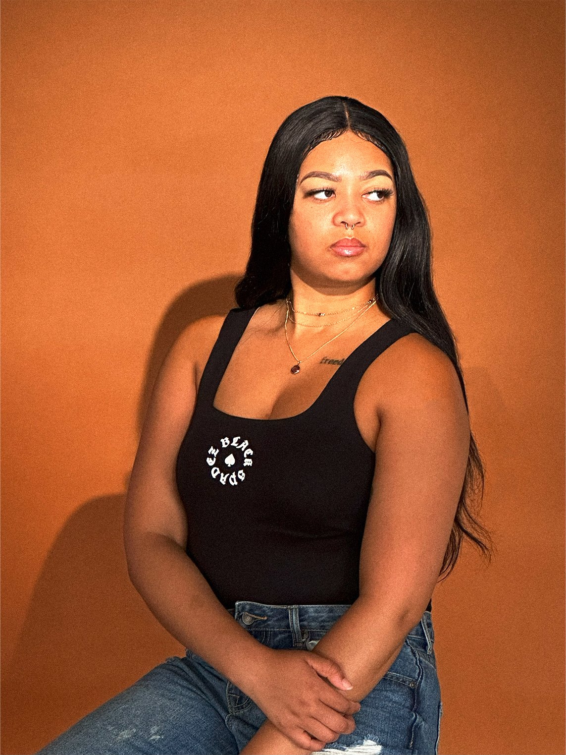 BASICS LOGO BODYSUIT