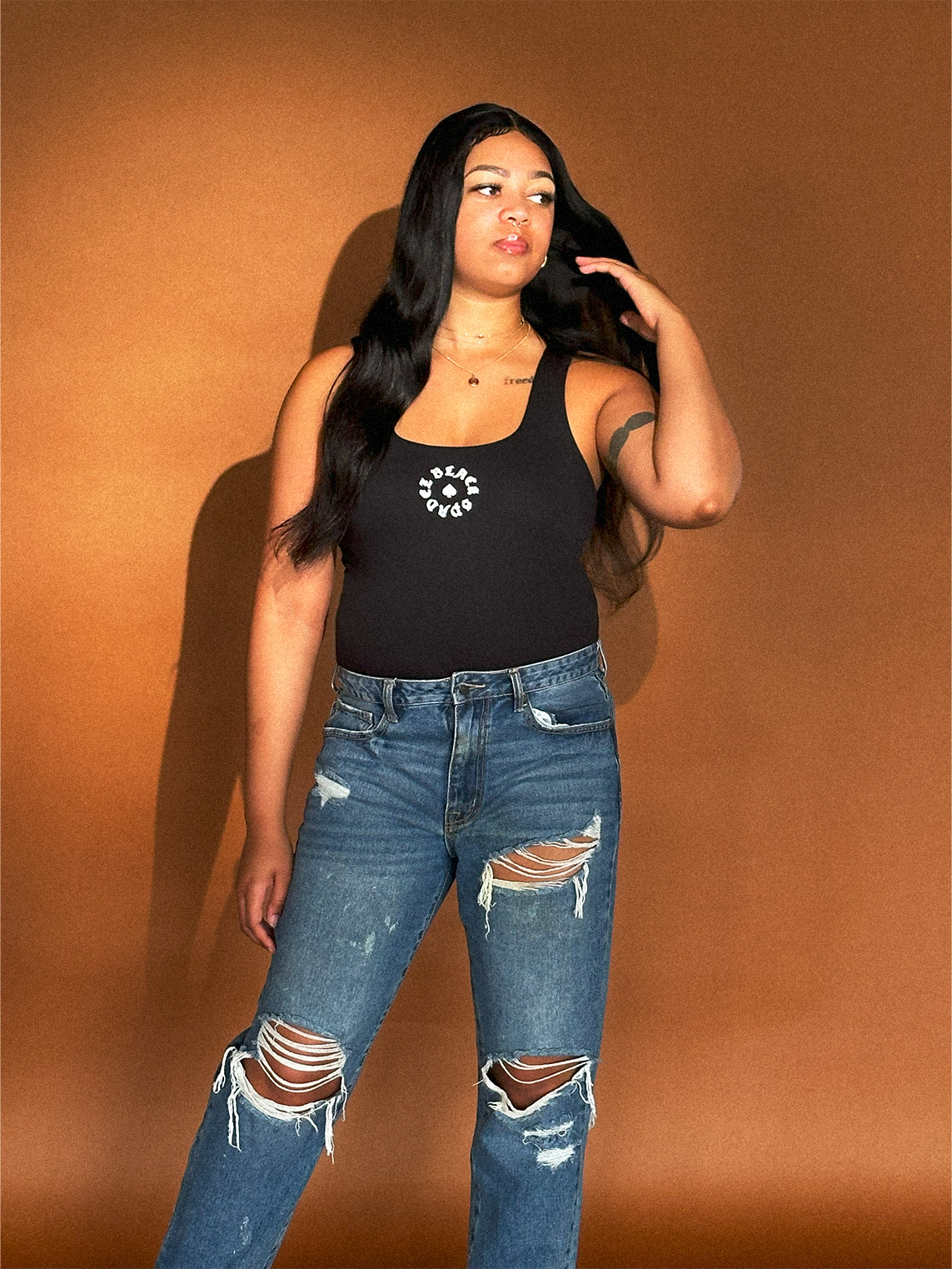 BASICS LOGO BODYSUIT