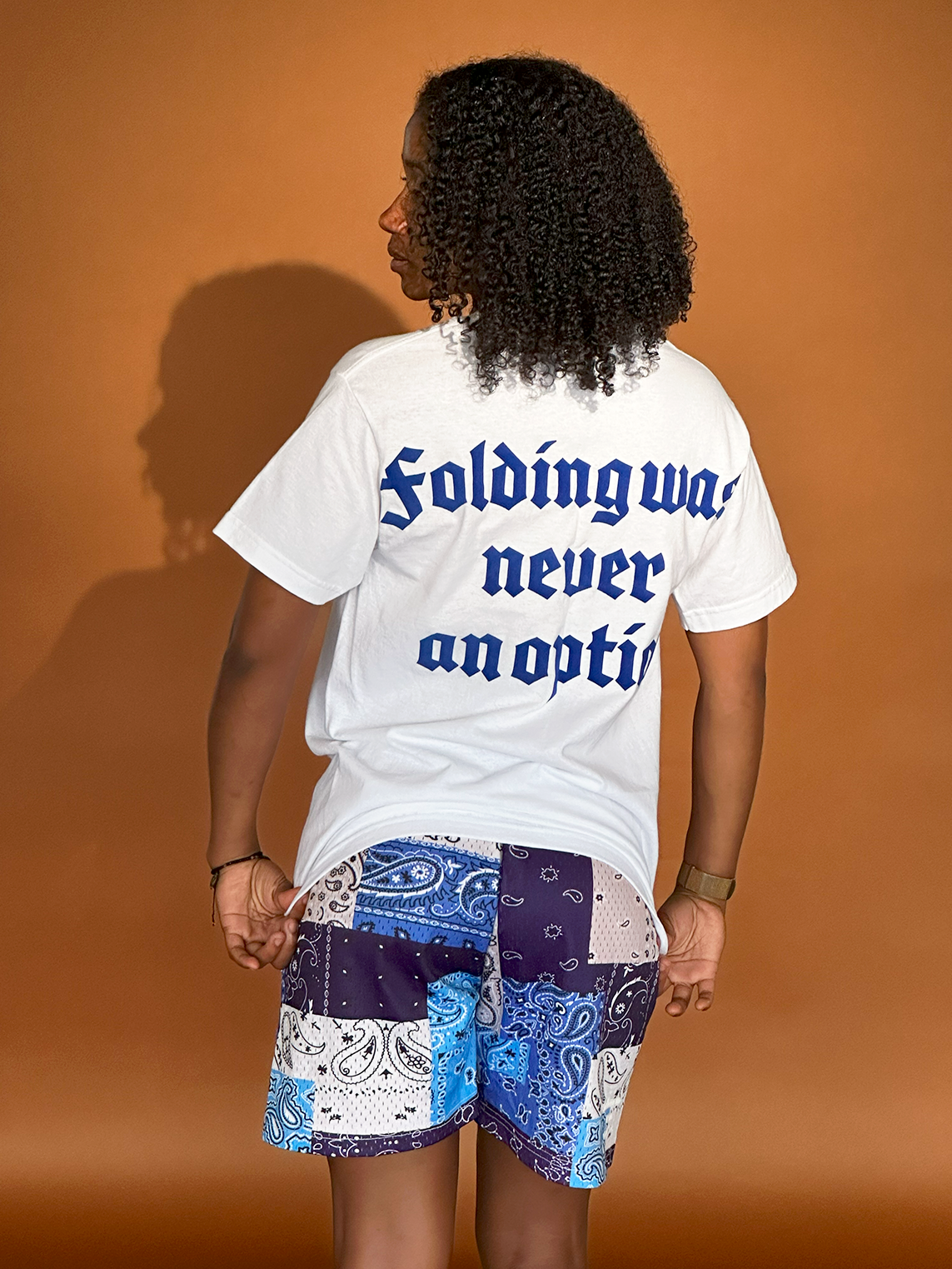 "FWNAO" CLUB TEE (BLUE)